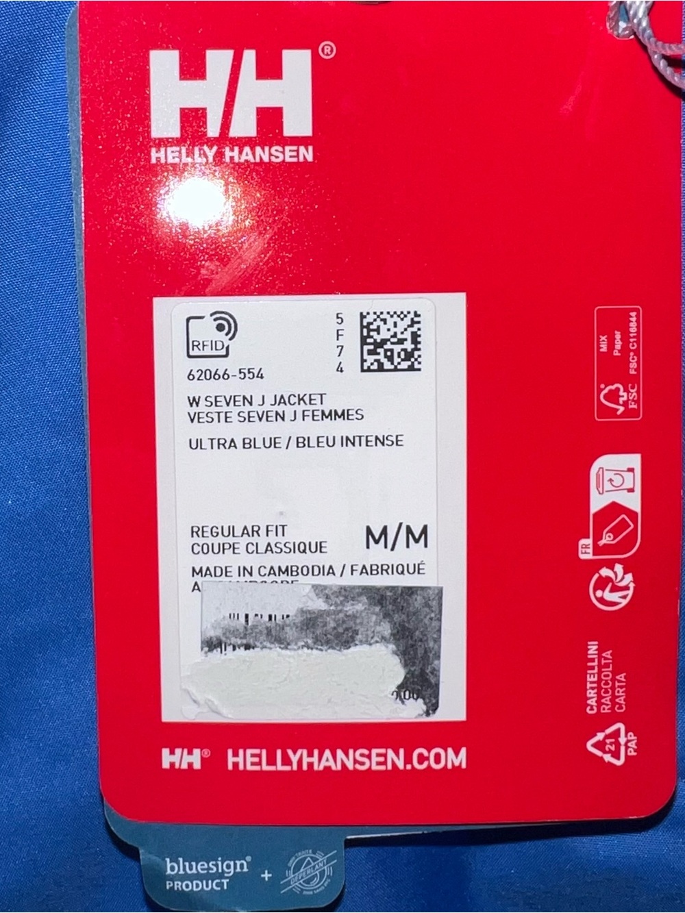 helly hansen seven rain jacket - Picture 5 of 6